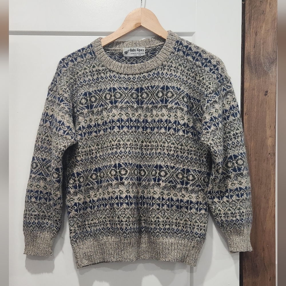Baby Alpaca Peruvian sweater in Small
